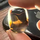 عقيق مصور نادر بصورة الكعبة المشرفة