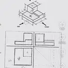 رسم هندسي دراونق لكلية الجبيل والمعهد التقني بالجبيل
