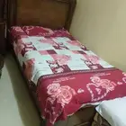 سرير نفر و نص بحاله ممتازه