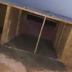 غرف خشب ضد المطر وشمس