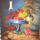 لوحات مرسومة باليد للفنانه التشكيله امل بالالوان زيتيه
