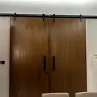 للبيع باب خشب جديد