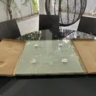 زجاج طاوله