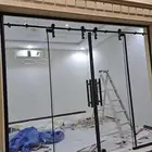 زجاج سكربت والالمنيوم والاستركشروالكلادنج