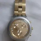 للبيع ساعة سواتش ذهبية نظيفة