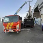 سطحة صبيا ونش كرين لنقل السيارات