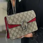 شنط قوتشي مربعة شنطات ماركة لون عنابي اسود بيج غوتشي GUCCI