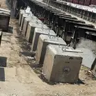 مناهيل خرسانية حواجز خرسانية قواعد انارة مصدات