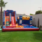 نطيطات نطيطه زحليقه مائيه ملعب صابوني تاجير في الرياض