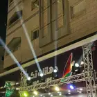افتتاح المحلات وتنظيم المعارض والافراح بالونات ليزرات شاشات