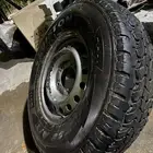 طقم كفرات بالرنقات بحالة جيدة