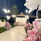 كوش ومدخل وردات وتنسيق طاولات خدمه