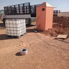 دورات مياه حمامات. فيبر