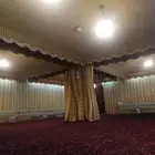 خيمة كبيرة و60 قطعة مجلس