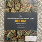 Cambridge and Pearson international A level books