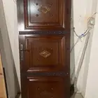 باب خشب خام