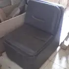 كراسي انتظار جلد مستعملة للبيع