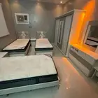 للبيع غرفة نوم كاملة   مكيف   ستارة