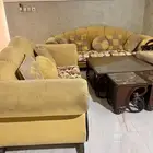 طقم كنب بحالة جيدة