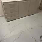 طاولة طعام 6 كراسي ودولاب بوفيه
