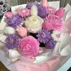 باقه ورد بالشمع  .