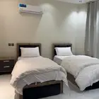 شقة فندقية غرفتين نوم مع سيرفس وحمام