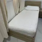 سريرين 200 طول X 90 عرض مع المراتب