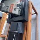 كاشير كوري مستخدم مع عدد 2 طابعة حراري وصندوق 5 فخانات