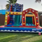 اجار نطيطه نطيطات زحليقه مائيه ملعب صابوني في الرياض
