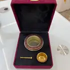 علب الزعفران المخمل الفاخرة
