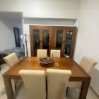 غرفة سفرة خشب ستة كراسي