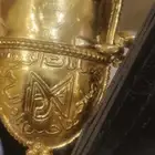 جنبيه فضه مطلي ذهب عيار 21 ملكيه