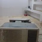 للبيع غساله 5 ك و ثلاجه 13 9قدم ومكيف شباك الزامل طن ونص