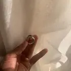 خاتم فضه اصلي ( بدون فص )