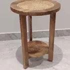 طولة قهوة خشب تييك أصلي