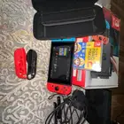 للبيع نينتيندو سويتش مع ماريو ميكر 2 وشنطة