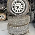 جنوط فرد مقاس 15 معا كفرات 235 75 15