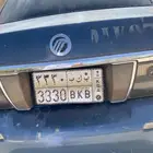 لوحة سيارة خصوصي بكب 3330 للبيع ع السوم