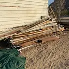 حديد سكراب وزنك ومقطوره للبيع