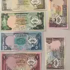 مجموعة عملات ورقية كويتيه