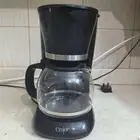 امجوي ماكينة قهوة مفلترة حبوب اسود