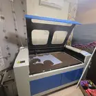 مكينة قص ليزر 90 130و طابعة بلوتر وطابعة حرارية