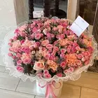 باقة ورد طبيعي فاخرة - تنسيق راق  وتوصيل داخل جدة