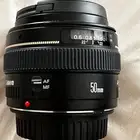عدسة كانون بورتريه 50mm USM