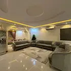 فيلا مؤثثة للايجار  حي الرمال التعمير