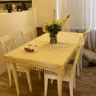 للبيع طاولة طعام 4 اشخاص لون ابيض من ايكيا