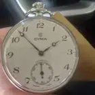 ساعة جيب فضة سويسرية أصلية من  سيما  - لعشاق الأناقة