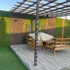 شاليه واستراحه ب العاب مائيه قسمين