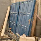 أبواب خشب في حاله جيدة