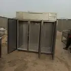ثلاجه استيل ثلاث فتحات